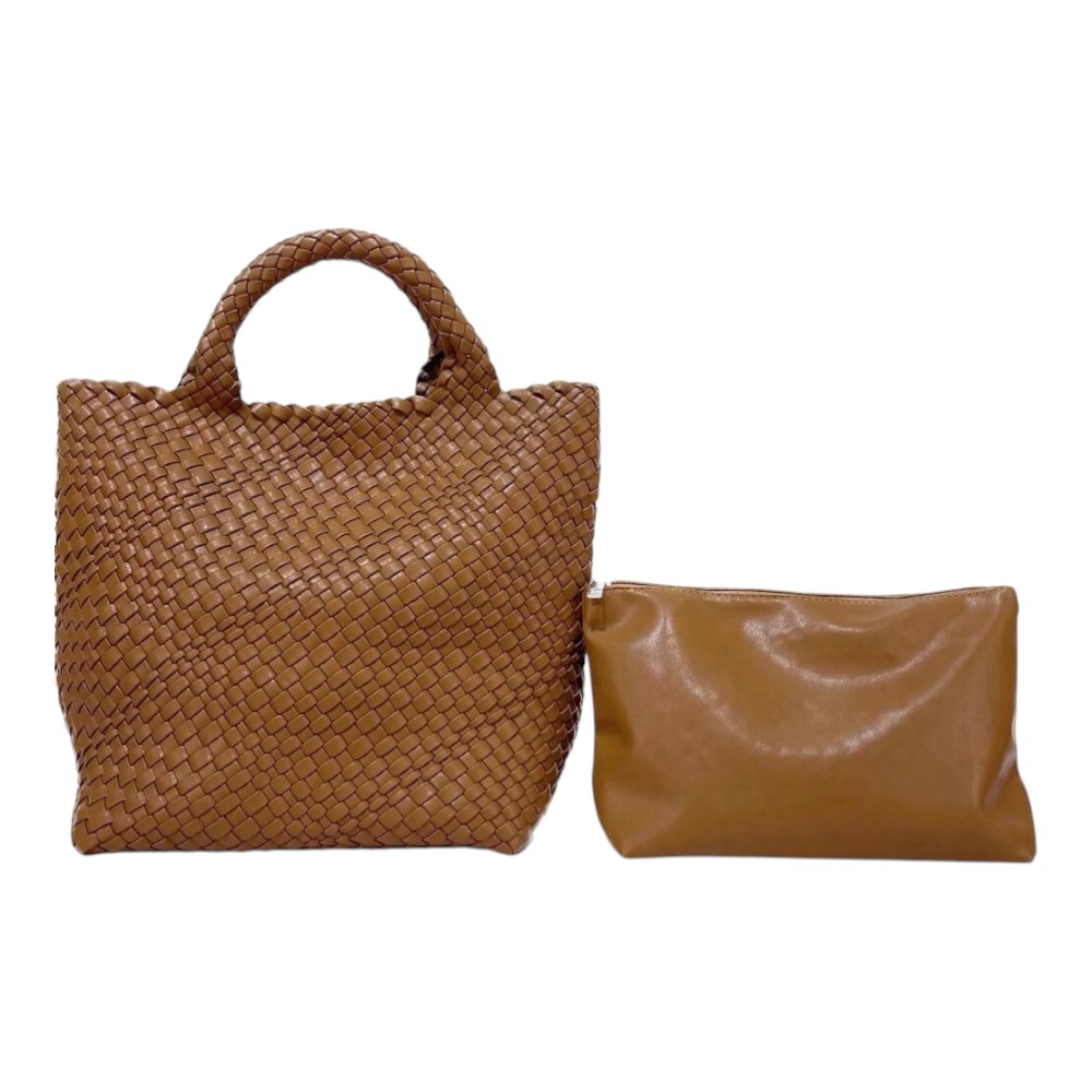 トートバッグ 編み込み 大容量 通販 レディース バッグ 大きめ おしゃれ ハンドバッグ 手提げ 通勤バッグ トート ポーチ付き メンズ トートバッグ | BACKYARD FAMILY | 06