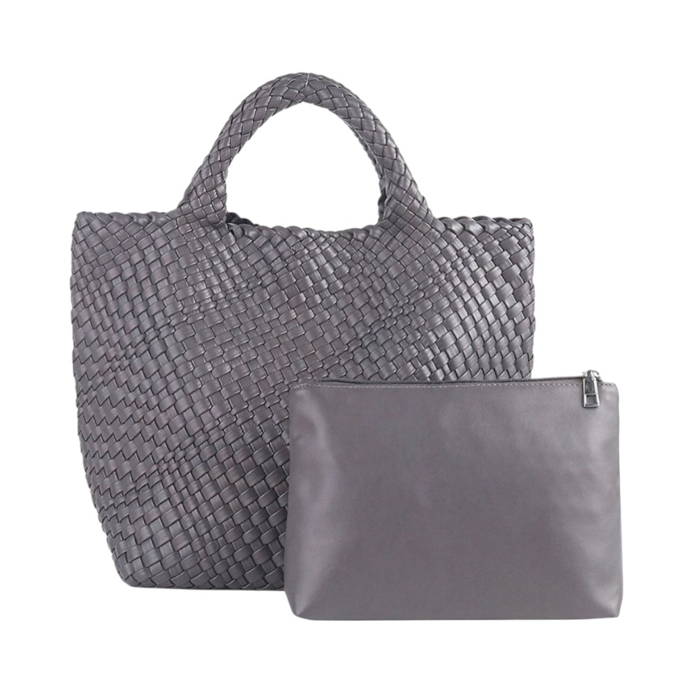 トートバッグ 編み込み 大容量 通販 レディース バッグ 大きめ おしゃれ ハンドバッグ 手提げ 通勤バッグ トート ポーチ付き メンズ トートバッグ | BACKYARD FAMILY | 04