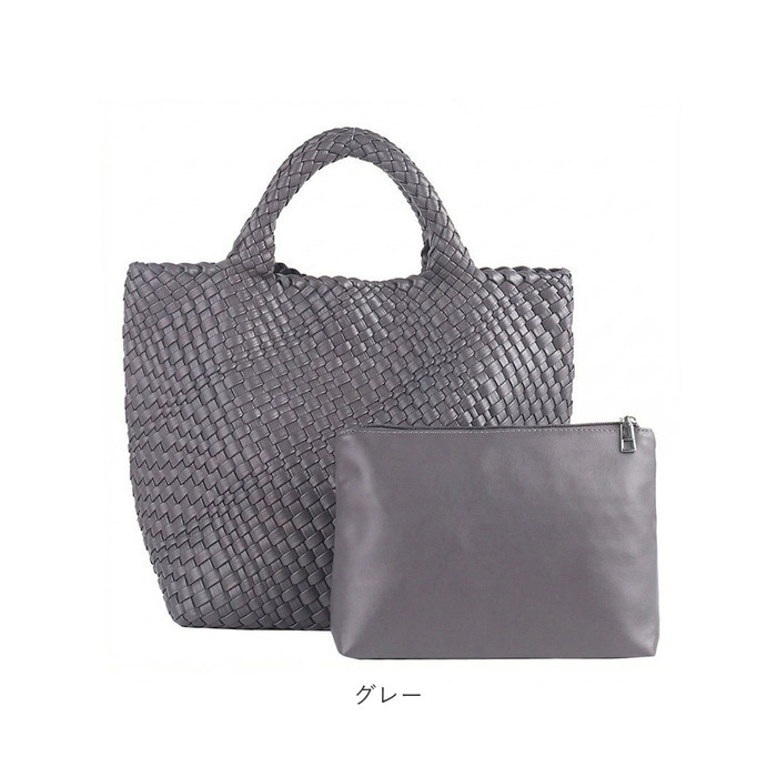 トートバッグ 編み込み 大容量 通販 レディース バッグ 大きめ おしゃれ ハンドバッグ 手提げ 通勤バッグ トート ポーチ付き メンズ トートバッグ | BACKYARD FAMILY | 23