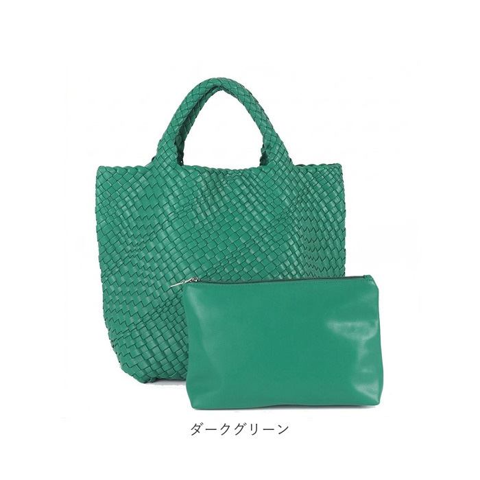 トートバッグ 編み込み 大容量 通販 レディース バッグ 大きめ おしゃれ ハンドバッグ 手提げ 通勤バッグ トート ポーチ付き メンズ トートバッグ | BACKYARD FAMILY | 27