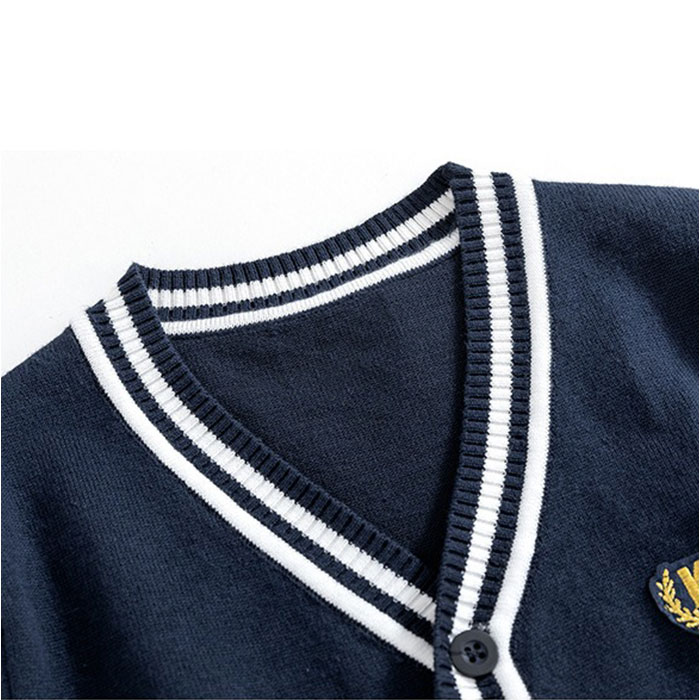 スクールカーディガン 制服 通販 カーディガン おしゃれ 学生服 男の子 女の子 ジュニア ライン入り スクールセーター 通学 キッズ スクールカーディガン | BACKYARD FAMILY | 11
