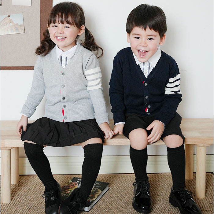 スクールカーディガン ジュニア キッズ 通販 学生服 男の子 カーディガン おしゃれ 女の子 ライン入り 子供服 かわいい 通学 スクールカーディガン | BACKYARD FAMILY | 13