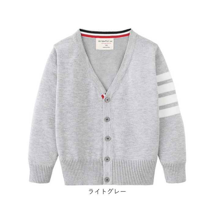 スクールカーディガン ジュニア キッズ 通販 学生服 男の子 カーディガン おしゃれ 女の子 ライン入り 子供服 かわいい 通学 スクールカーディガン | BACKYARD FAMILY | 19