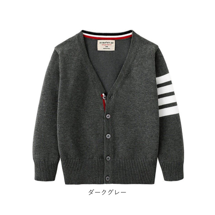 スクールカーディガン ジュニア キッズ 通販 学生服 男の子 カーディガン おしゃれ 女の子 ライン入り 子供服 かわいい 通学 スクールカーディガン | BACKYARD FAMILY | 20