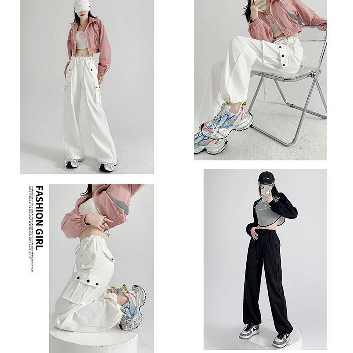 レディース ボトムス 通販 パンツ カーゴパンツ ズボン おしゃれ ゆったり ウエストゴム 春秋 ストリート 体型カバー カジュアル ロングパンツ レディース | BACKYARD FAMILY | 21