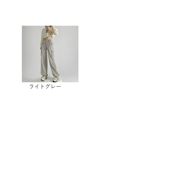 レディース ボトムス 通販 パンツ カーゴパンツ ズボン おしゃれ ゆったり ウエストゴム 春秋 ストリート 体型カバー カジュアル ロングパンツ レディース | BACKYARD FAMILY | 28