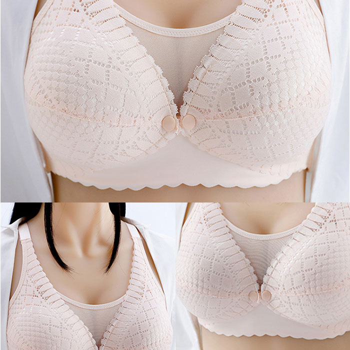 授乳ブラ 前開き 通販 ブラ 授乳 ブラジャー 授乳ブラジャー カップ付き マタニティブラ ノンワイヤー マタニティブラジャー 授乳用 産前 産後 授乳ブラ | BACKYARD FAMILY | 16
