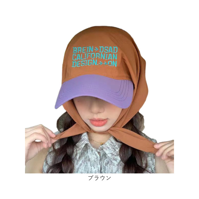 スカーフキャップ おしゃれ 通販 レディース 帽子 キャップ かわいい アウトドア レジャー キャンプ バンダナキャップ 春夏 フェス スカーフキャップ | BACKYARD FAMILY | 16