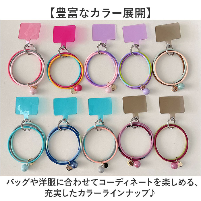 スマホストラップ レディース 通販 ハンドストラップ ストラップホルダー 携帯ストラップ スマートフォンアクセサリー スマホストラップ | BACKYARD FAMILY | 16