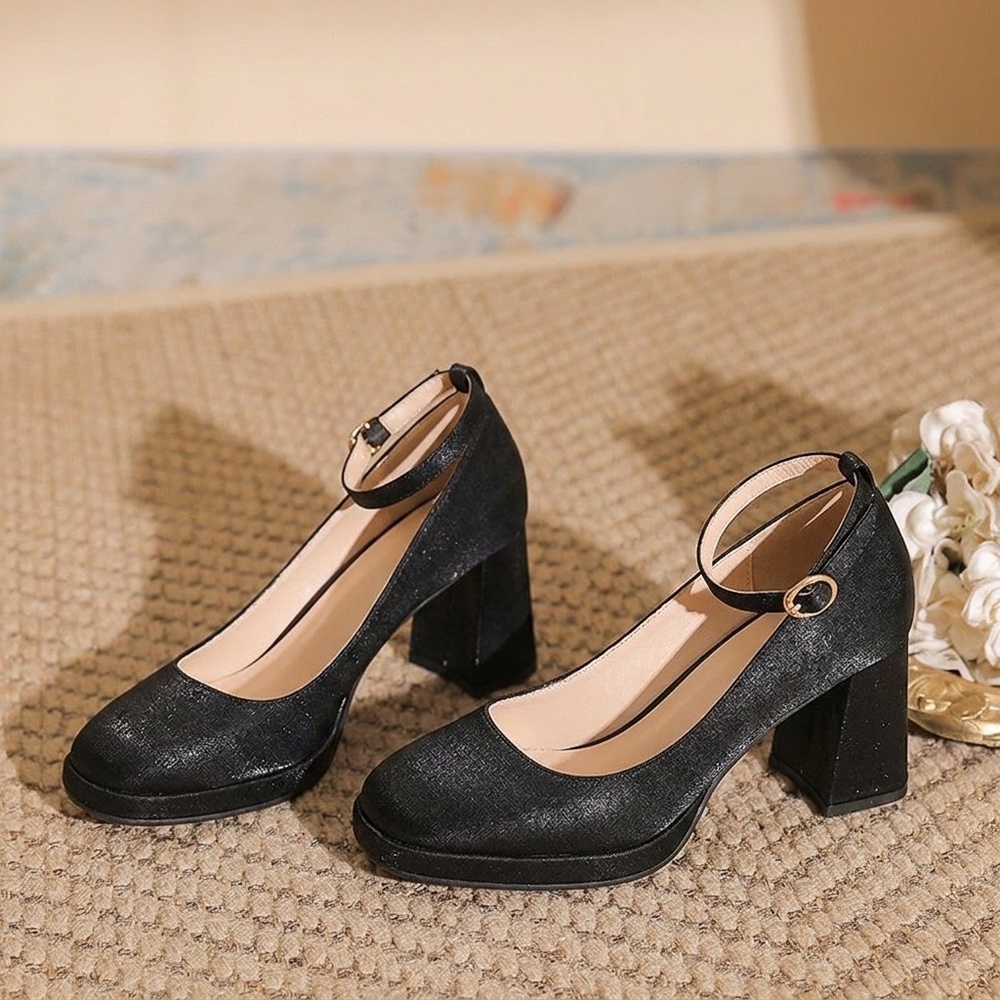 ブライダルシューズ ヒール 通販 ウェディングシューズ ストラップ 太ヒール パンプス 靴 くつ クツ ブライダル ウェディング ブライダルシューズ | BACKYARD FAMILY | 04