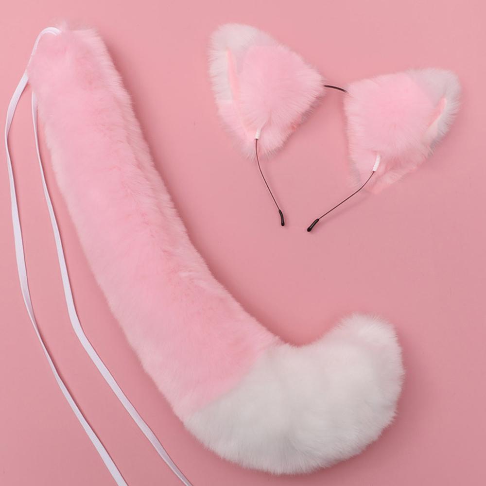 コスチューム 道具 通販 動物 尻尾 耳 コスプレ 小道具 アクセサリー モコモコ 仮装 変装 男女兼用 文化祭 イベント パーティー 学園祭 ハロウィン 祭り | ブランド登録なし | 02