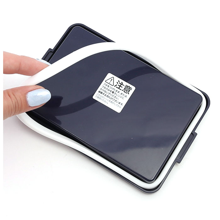 1段 弁当箱 400ml 保冷 通販 お弁当箱 ランチボックス 一段 １段 GEL-COOL ジェルクール square スクエア M 400 お弁当 ランチ 女子 大人 保冷剤 内蔵 1段 | square | 09