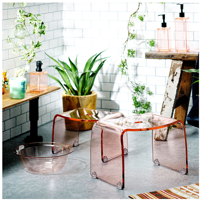 バスチェア 通販バスチェア クリア フランクタイム 風呂椅子 20cm 風呂イス お風呂 椅子 バスチェアー お風呂イス お風呂いす お風呂椅子 おしゃれ  バスチェア |  | 06