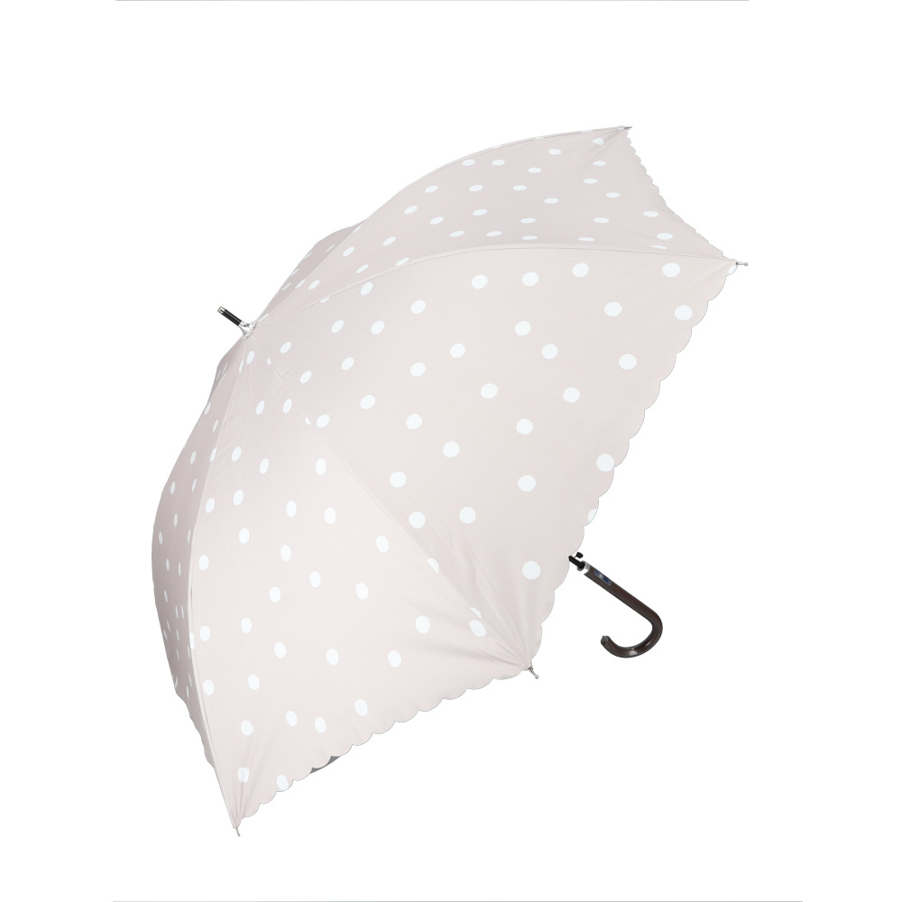 長傘 レディース グラスファイバー 通販 晴雨兼用 58cm ジャンプ