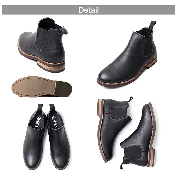 グラベラ glabella グラベラ ブーツ 通販 サイドゴアブーツ チェルシーブーツ ショートブーツ 革靴 レザーブーツ サイドゴア ショート ラウンドトゥ チェルシー | glabella | 11
