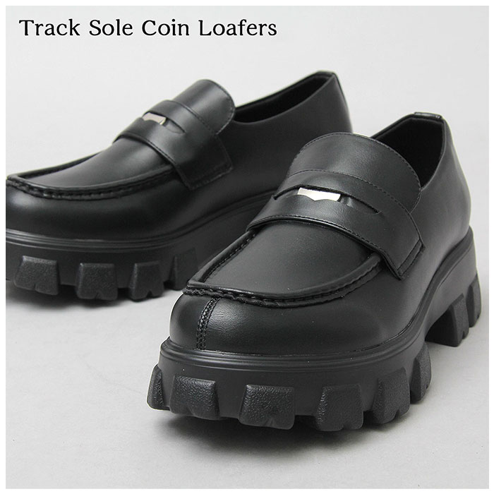グラベラ glabella グラベラ ローファー 厚底 通販 ドレスシューズ シューズ 厚底ソール トラックソール コインローファー 軽量 PUレザー やわらかい 柔らかい |  | 05