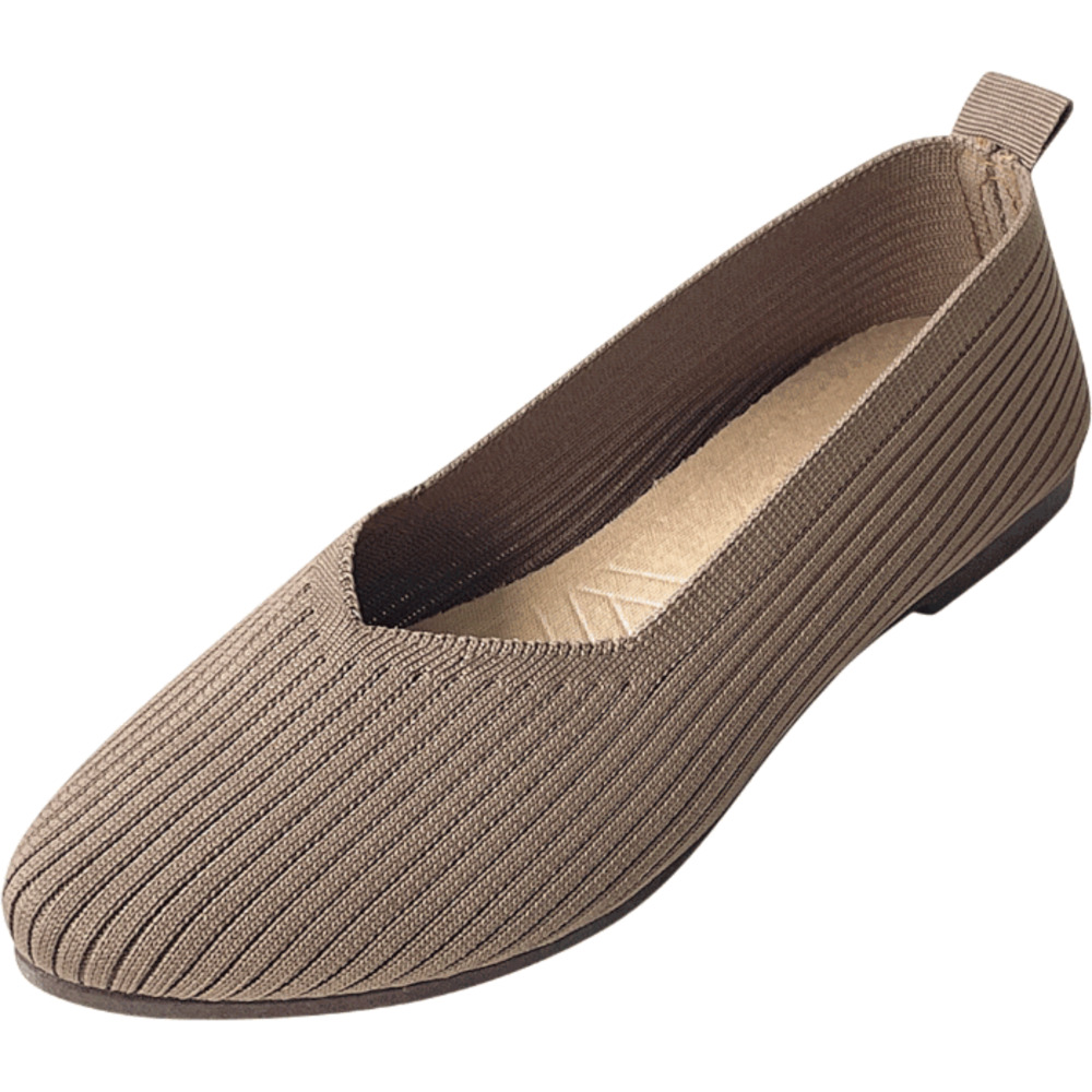 ニットパンプス 痛くない 通販 ニット シューズ パンプス フラットシューズ ぺたんこ レディース靴 コンフォートシューズ ローヒール 婦人靴 くつ |  | 03