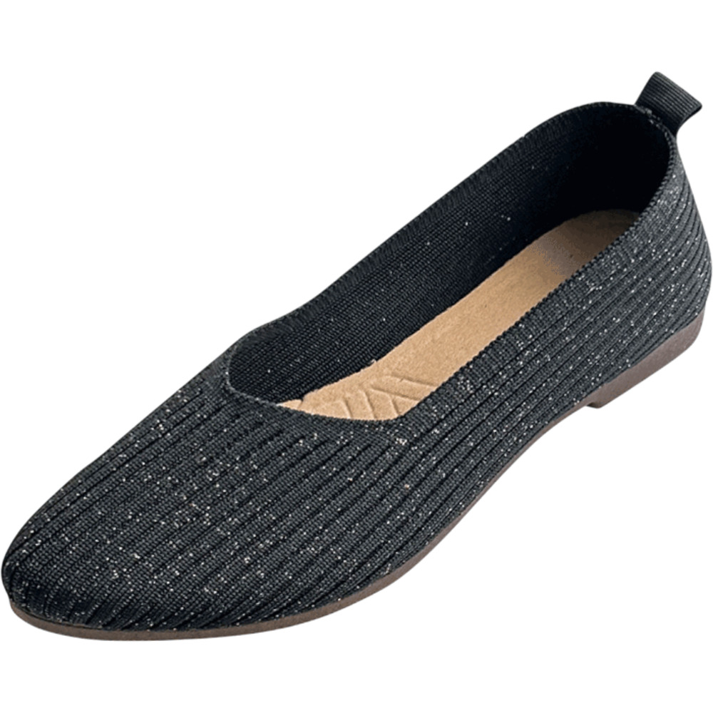 ニットパンプス 痛くない 通販 ニット シューズ パンプス フラットシューズ ぺたんこ レディース靴 コンフォートシューズ ローヒール 婦人靴 くつ |  | 08