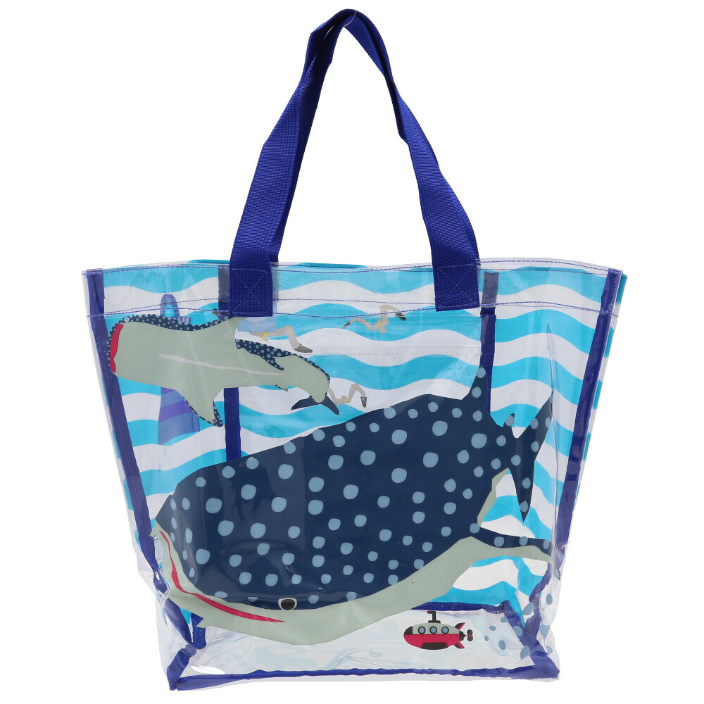 プールバッグ トートバッグ プールバック 通販 レジャーバッグ レジャーバック トート トートバック 内側 ポケット マチ付き たっぷり 収納 手提げ プールバッグ | ブランド登録なし | 02