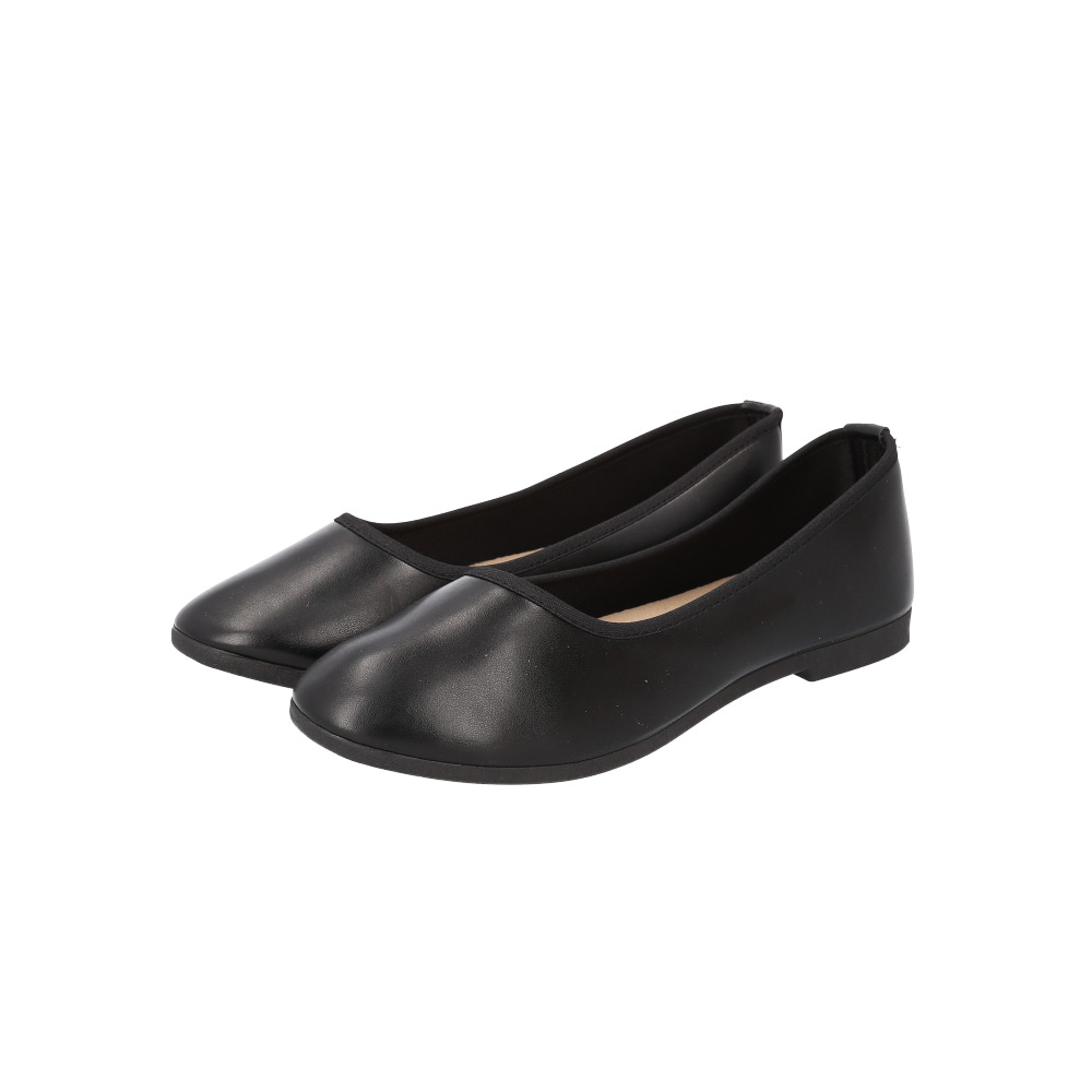 パンプス ラウンド 通販 フラットシューズ フラットパンプス レディース 靴 合皮 フェイクレザー コンフォートシューズ くつ ぺたんこ フォーマル | BACKYARD FAMILY | 03