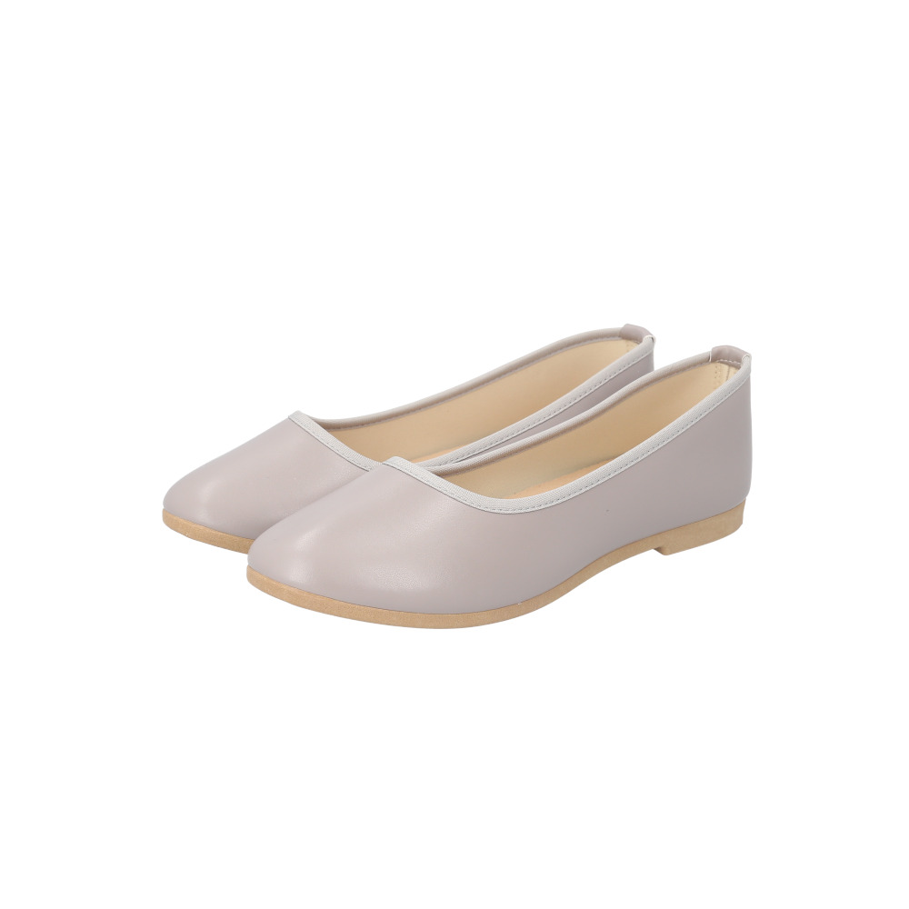 パンプス ラウンド 通販 フラットシューズ フラットパンプス レディース 靴 合皮 フェイクレザー コンフォートシューズ くつ ぺたんこ フォーマル | BACKYARD FAMILY | 04