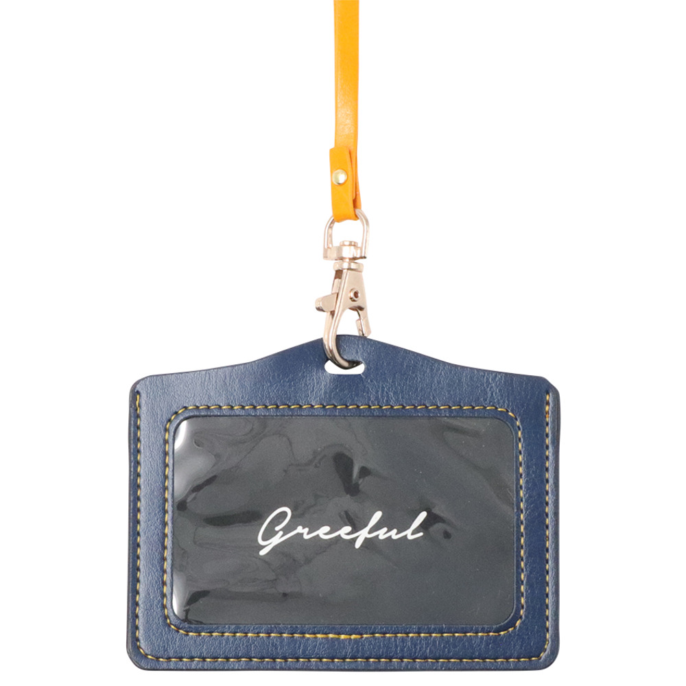 グリーフル Greeful 通販Greeful グリーフル IDホルダー IDカードホルダー ネックストラップ IDカードケース カードケース 社員証ケース パスケース ストラップ | Greed | 01