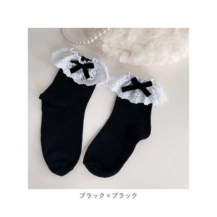 女の子 フォーマル 靴下 カラーリボン 通販 ソックス フォーマルソックス カラー リボン くつした くつ下 クルーソックス クルー キッズ 子供 こども 女の子 | ブランド登録なし | 18