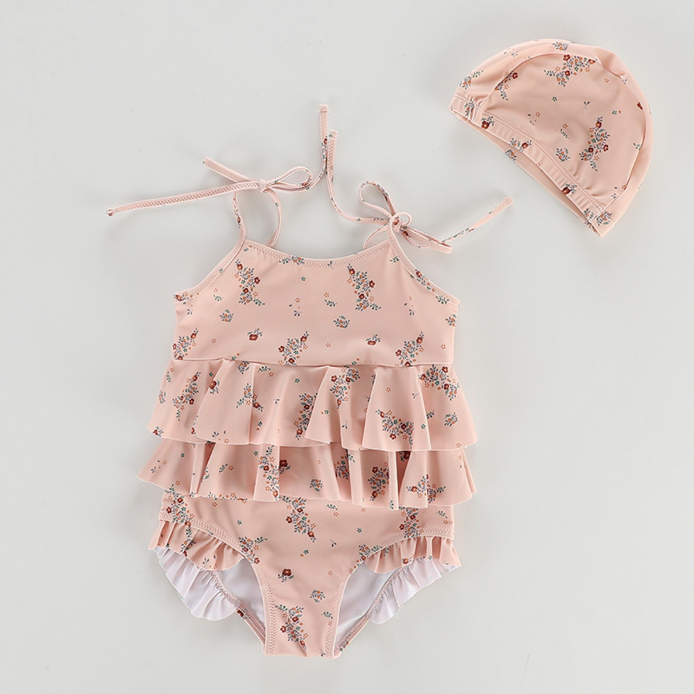 キッズ 水着 女の子 ワンピース 通販 スイムウェア ラッシュガード キッズ水着 セパレート スイムキャップ ベビー水着 帽子 女児 子供 幼児 フリル キッズ |  | 01