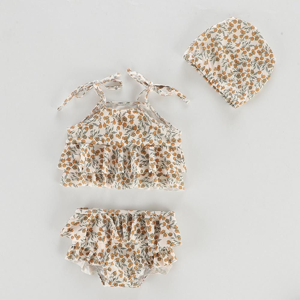 キッズ 水着 女の子 ワンピース 通販 スイムウェア ラッシュガード キッズ水着 セパレート スイムキャップ ベビー水着 帽子 女児 子供 幼児 フリル キッズ |  | 04