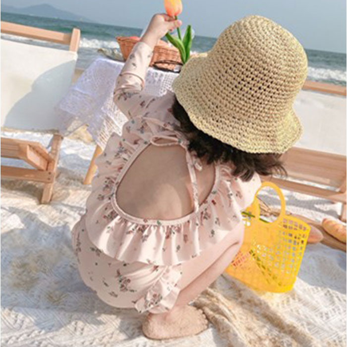 水着 女の子 帽子付き 通販 キッズ水着 みずぎ スイムウェア フリル キャップ付き キャット 帽子 スイムキャップ 柄 子供用 子ども用 女児 キッズ 女子 水着 |  | 07