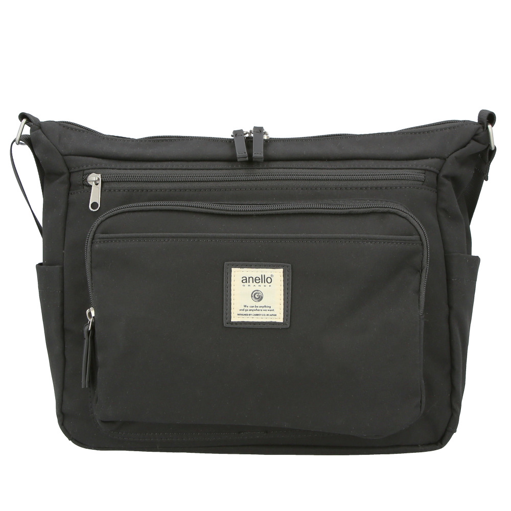 アネロ 通販アネロ グランデ ショルダーバッグ 10ポケット ショルダー レディース 斜めがけ 大人 大きめ A4 大容量 通勤 通学 旅行 おでかけ マザーズバッグ | anello GRANDE | 01