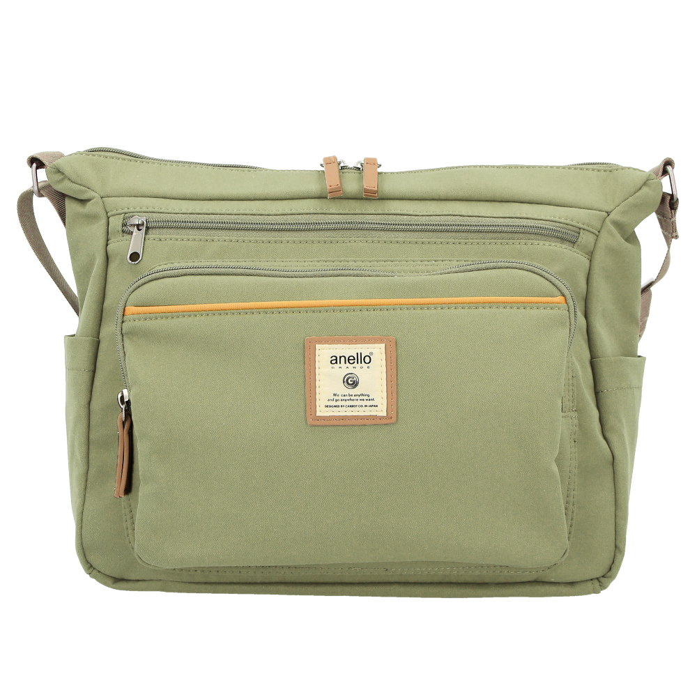 アネロ 通販アネロ グランデ ショルダーバッグ 10ポケット ショルダー レディース 斜めがけ 大人 大きめ A4 大容量 通勤 通学 旅行 おでかけ マザーズバッグ | anello GRANDE | 09
