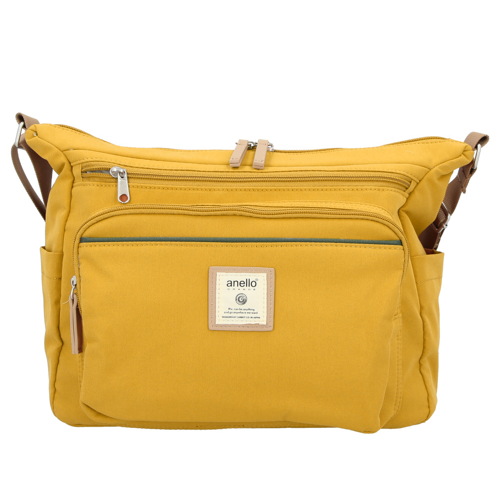 アネロ 通販アネロ グランデ ショルダーバッグ 10ポケット ショルダー レディース 斜めがけ 大人 大きめ A4 大容量 通勤 通学 旅行 おでかけ マザーズバッグ | anello GRANDE | 08