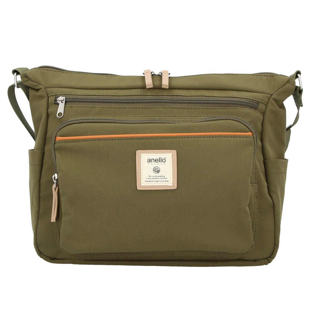 アネロ 通販アネロ グランデ ショルダーバッグ 10ポケット ショルダー レディース 斜めがけ 大人 大きめ A4 大容量 通勤 通学 旅行 おでかけ マザーズバッグ | anello GRANDE | 04