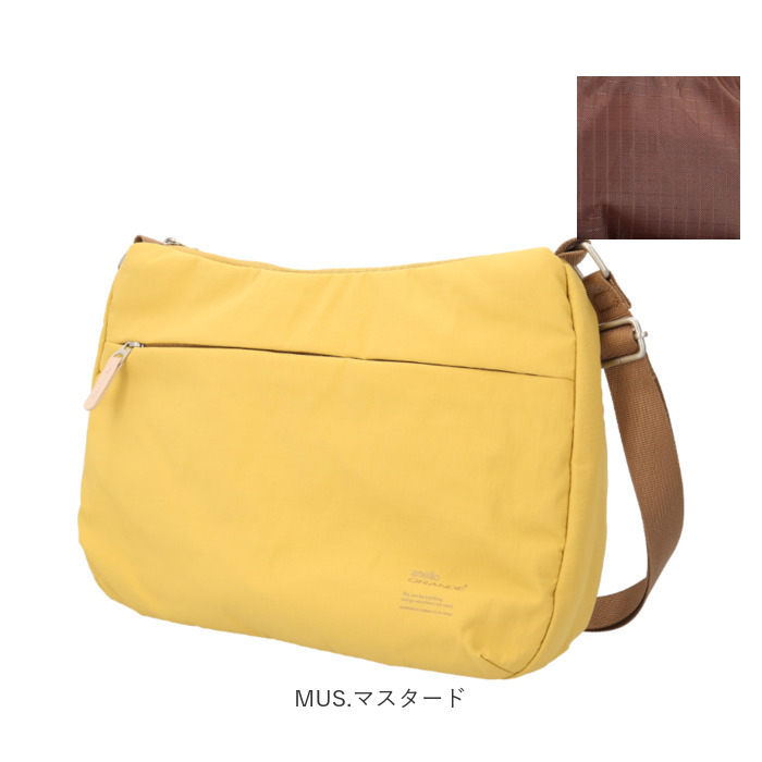 アネロ ショルダーバッグ anello GTM0972 通販 anelloGRANDE アネログランデ ショルダーバック 斜めがけバッグ レディース メンズ 大人 大きめ 大容量 軽量 | anello GRANDE | 22