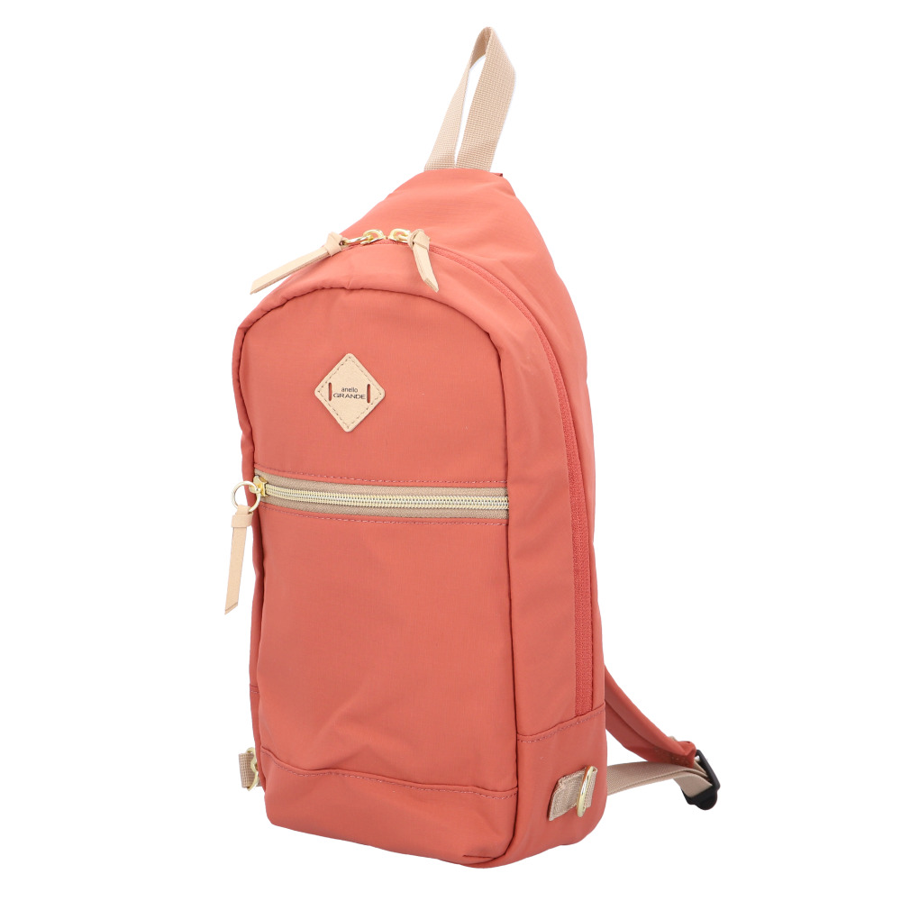 ボディバッグ anello GRANDE ボディバッグ GTM1075 通販 ボディーバッグ ワンショルダーバッグ ショルダーバッグ レディース ナイロン 大きめ A5 軽量 軽い |  | 03