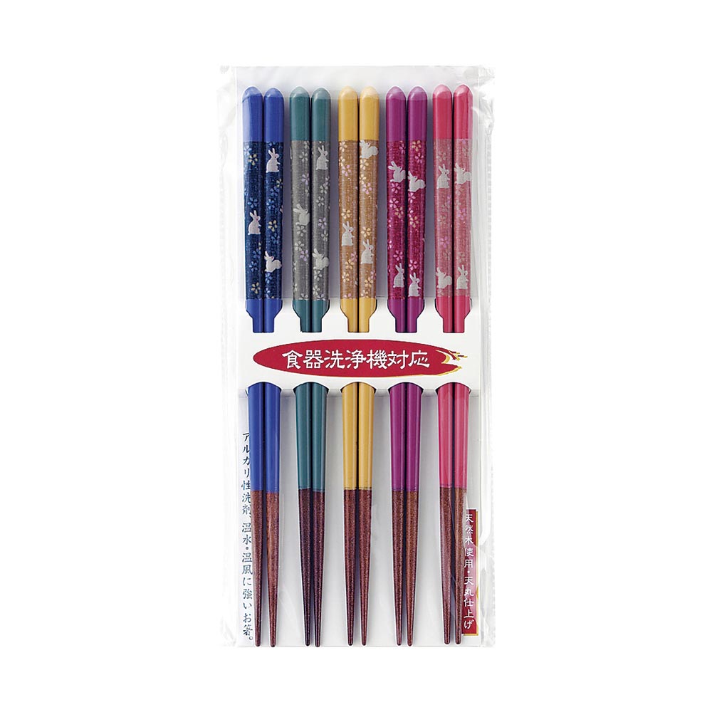 食洗機対応 箸 木製 5膳 通販 お箸 おはし 5膳セット 箸セット お箸セット 食器洗浄機 乾燥機 客用箸 来客箸 はし 23cm 天然木 日本製 来客 大人 食洗機対応 | ブランド登録なし | 02