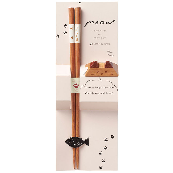 箸 箸置きセット 通販 木製 はしおき お箸 はし おはし 猫の箸 マイ箸 エコ シンプル 箸小物 かわいい 可愛い おしゃれ オシャレ ギフト箸 一膳箸 ギフト 箸 | ブランド登録なし | 10