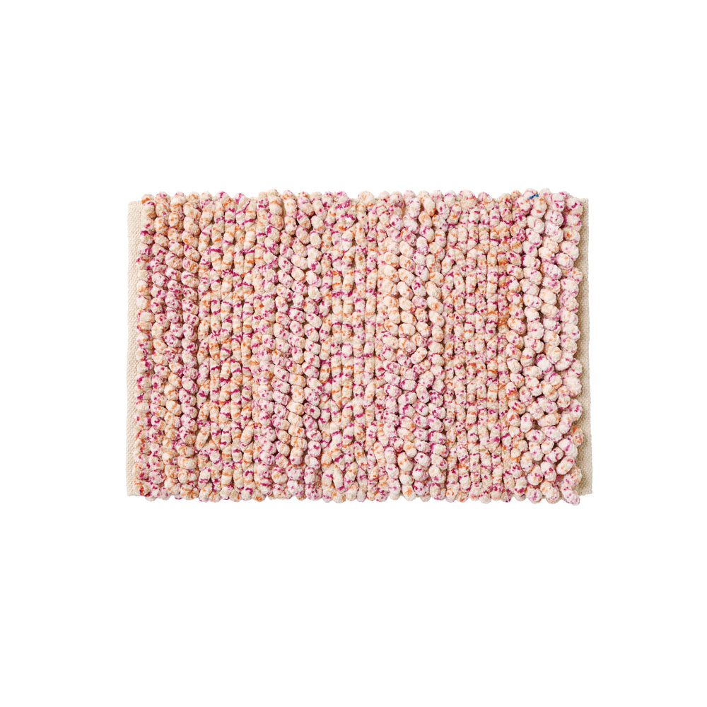 バスマット インド 綿混 通販 足拭きマット 足ふきマット バス マット 吸収 お風呂 脱衣所 洗面所 ラグ 手織り 厚手 ラグマット 足元マット おしゃれ バスマット |  | 03