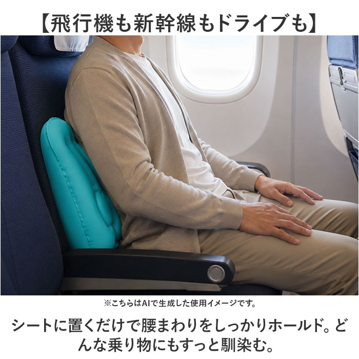 車 クッション 腰 通販 腰クッション 腰当てクッション 腰あてクッション シートクッション カークッション 腰当て 腰あて ドライブ 飛行機 新幹線 車 | BACKYARD FAMILY | 05
