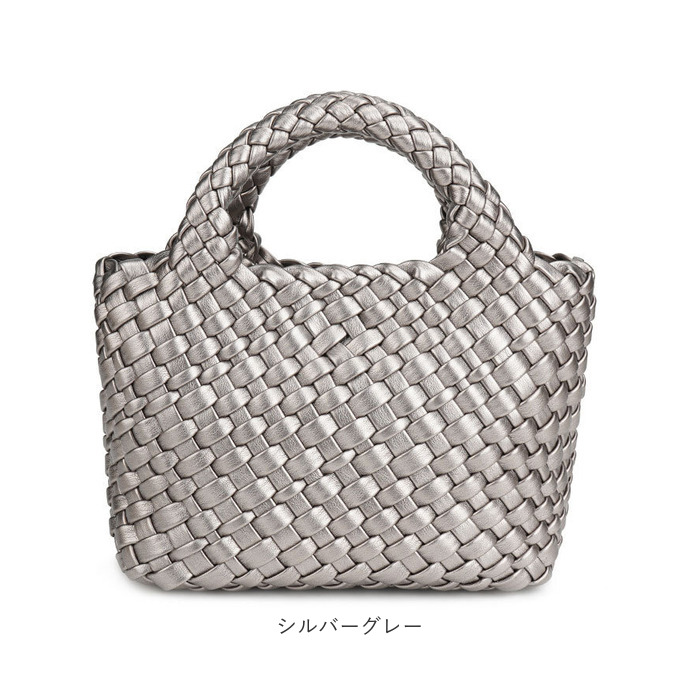 編み込み バッグ ショルダー 2way 通販 ハンドバッグ ショルダーバッグ ハンドバック ショルダーバック 斜めがけバッグ ミニバッグ 編みバッグ 編み込み | BACKYARD FAMILY | 19