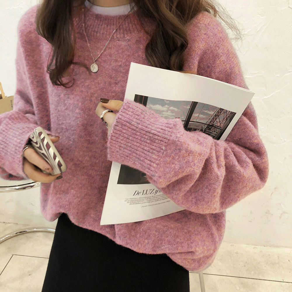 ニット レディース 通販 ニットトップス セーター プルオーバー 長袖 チュニック ロング丈 レディースニット あったかい 暖かい ナチュラル ニット | BACKYARD FAMILY | 03