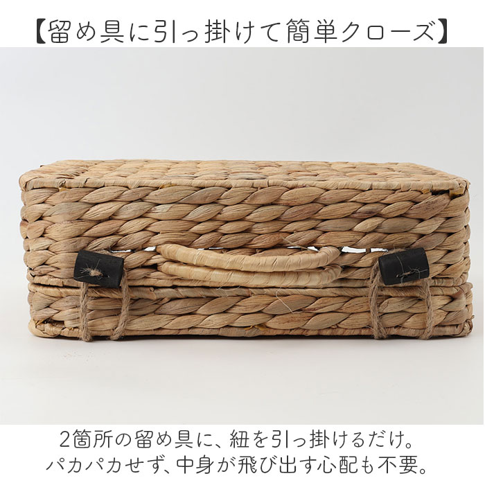 バスケット ピクニック 通販 Ｍサイズ カゴバスケット ウォーターヒヤシンスバスケット ピクニックバスケット カゴバッグ トランク バスケット |  | 06