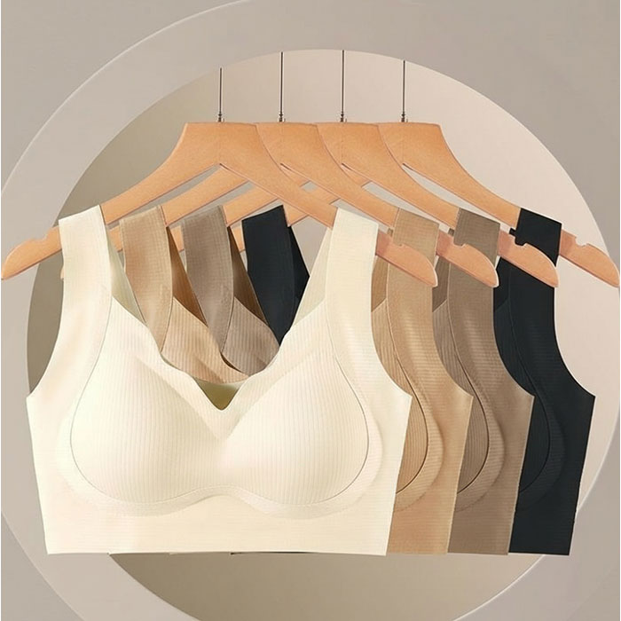 ブラ ナイトブラ ブラジャー レディース 通販 ノンワイヤーブラ シームレスブラ 脇高ブラ 夜用ブラ 下着 肌着 ノンワイヤー シームレス 脇高 ラク ブラ | BACKYARD FAMILY | 15