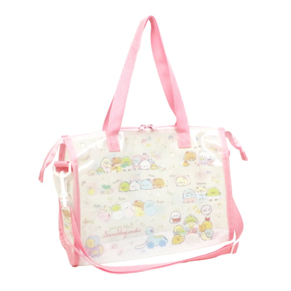 高波クリエイト プールバッグ 縫製 マチあり キャラクター 通販 プールバック ビーチバッグ ビーチバック ビニールバッグ ビニールバック 高波クリエイト | すみっコぐらし | 04