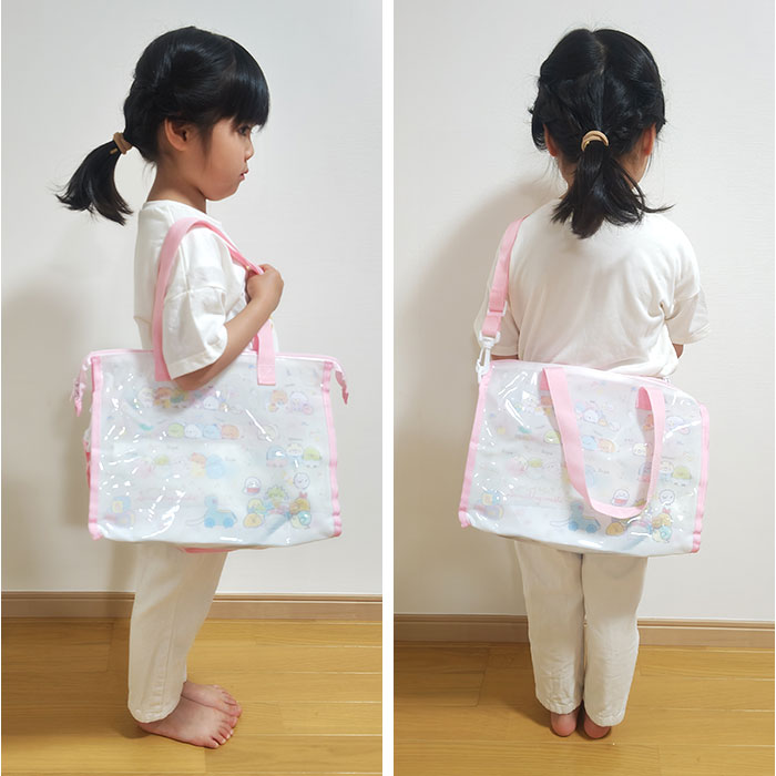 高波クリエイト プールバッグ 縫製 マチあり キャラクター 通販 プールバック ビーチバッグ ビーチバック ビニールバッグ ビニールバック 高波クリエイト | すみっコぐらし | 14