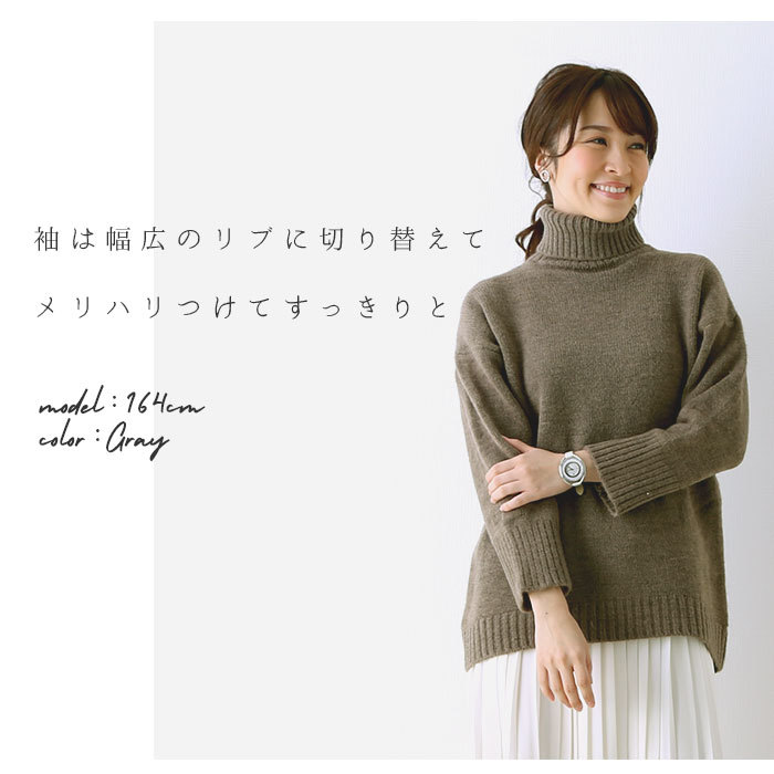 IENA - 美品✨イエナ ニット ハイネック ウール 秋服 冬服 カットソー タートルネック セール】ALBA タートルネックプルオーバー◇（ニット/セーター