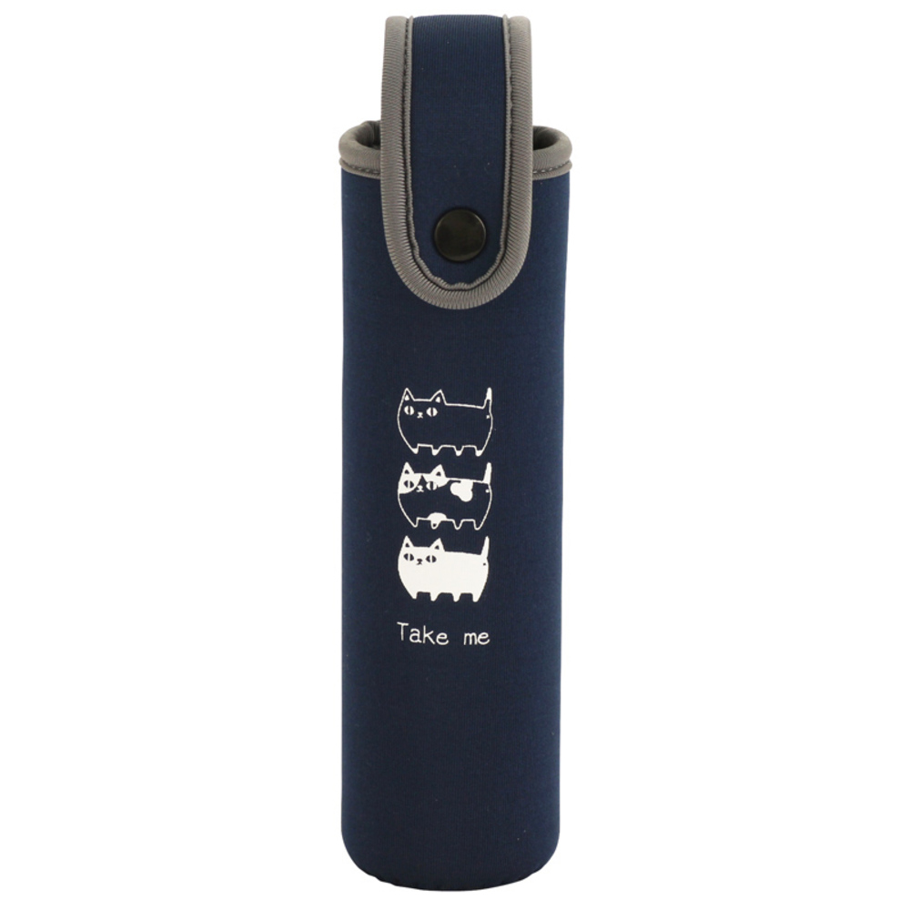 ボトルホルダー 通販ボトルホルダー 200ml 水筒カバー ボトルカバー 猫3兄弟 猫 三兄弟 専用ホルダー カバー ネコ ねこ かわいい 持ち運び ボトルホルダー | ブランド登録なし | 01