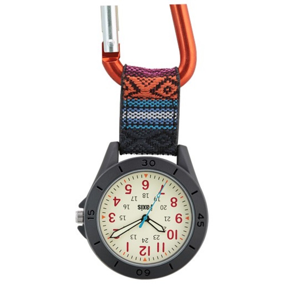 時計 付き キーホルダー 通販 J-AXIS AP1351 カラビナウォッチ 時計 ウォッチ カラビナ時計 ナースウォッチ 懐中時計 アナログ 3針 フック メンズ 時計 |  | 02