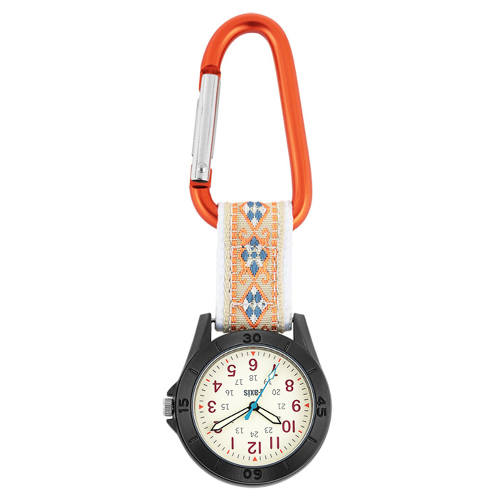 時計 付き キーホルダー 通販 J-AXIS AP1351 カラビナウォッチ 時計 ウォッチ カラビナ時計 ナースウォッチ 懐中時計 アナログ 3針 フック メンズ 時計 |  | 05